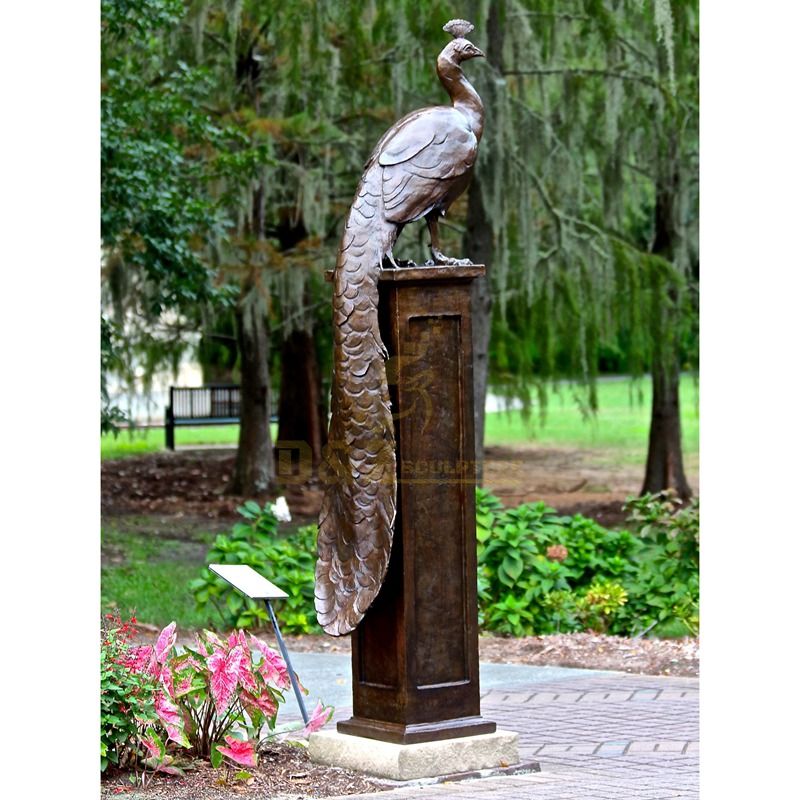 Popular Designs bronze peacock sculpture
