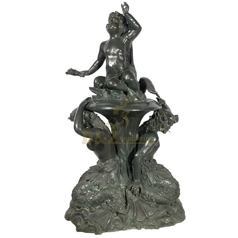 Hot Sale Handmade Cheap Yard Bronze Fountain Statue Sculpture