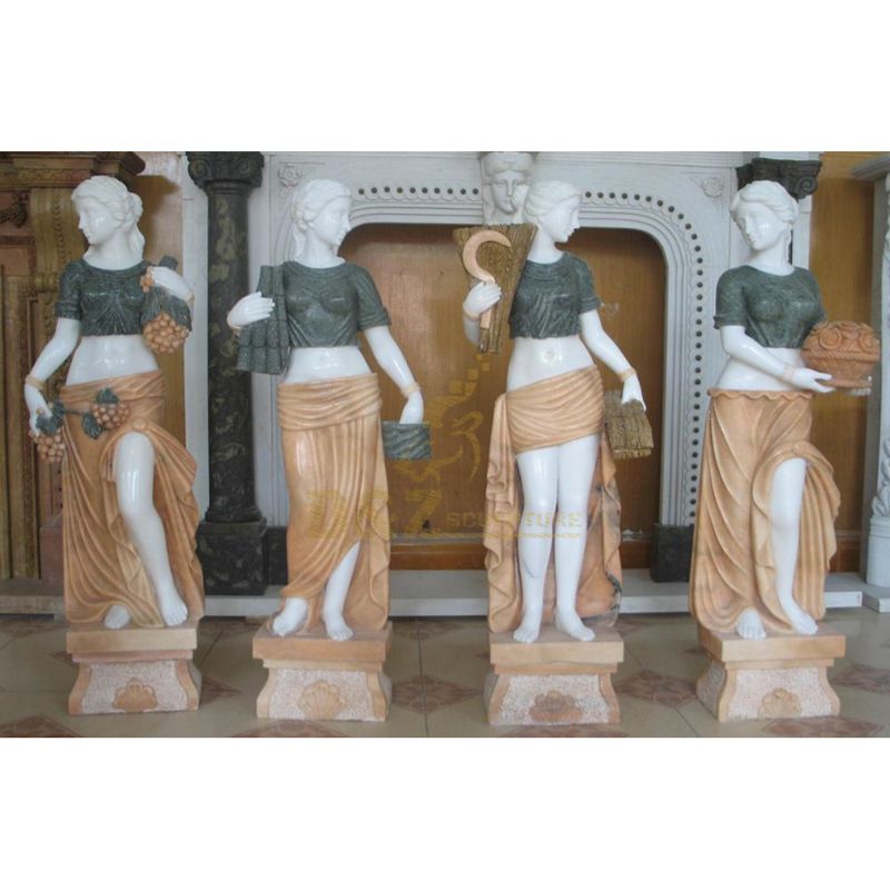 Wholesale Life Size Garden Marble Four Season Goddess Statues