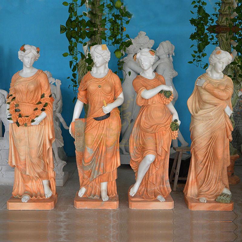 Wholesale Life Size Garden Marble Four Season Goddess Statues