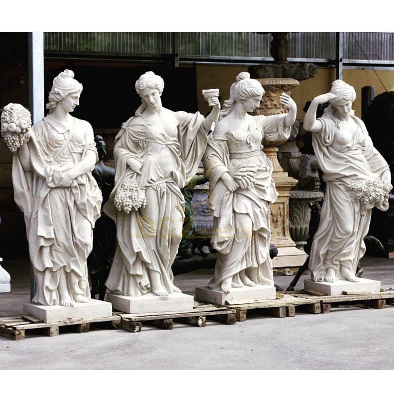 Famous Beautiful Four Seasons Goddess Statues For Garden Decorative