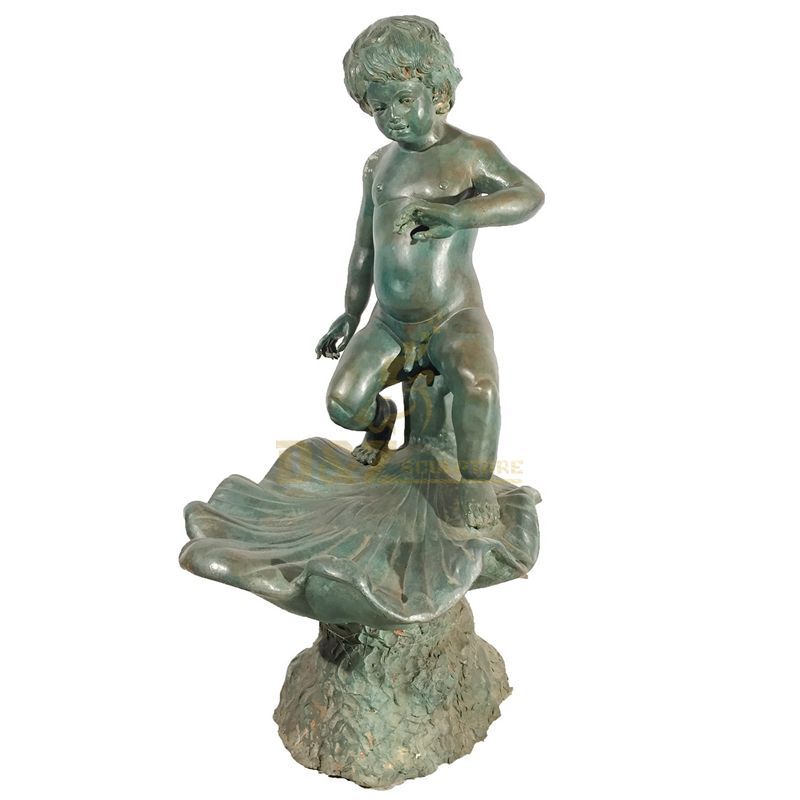Bronze Water Fountain Sculpture Bronze Boys Statue