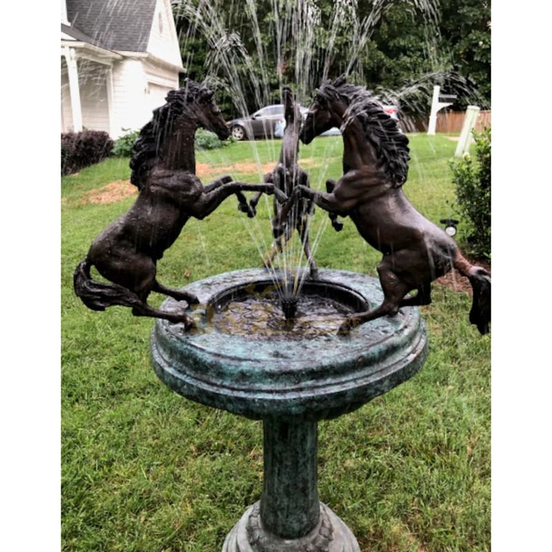 China factory custom outdoor bronze fountain sculpture