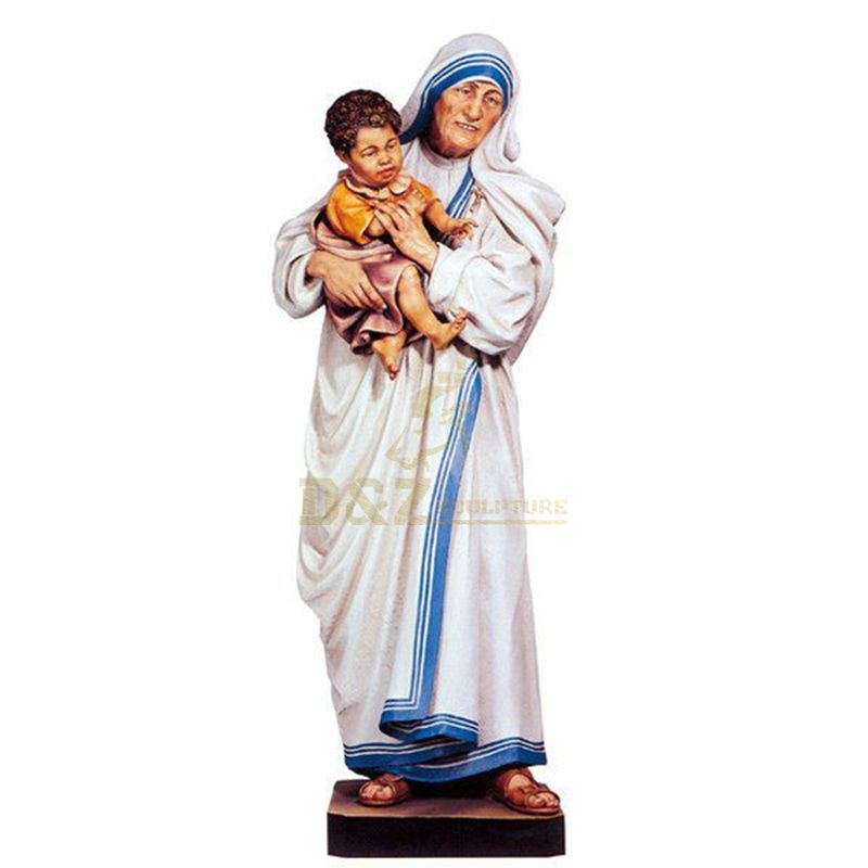 Polyresin Virgin Mary Sculpture Custom Catholic Religious Statues