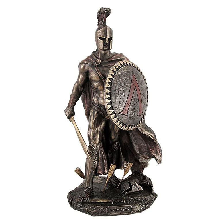 Ancient Warriors Bronze Soldier Sculpture