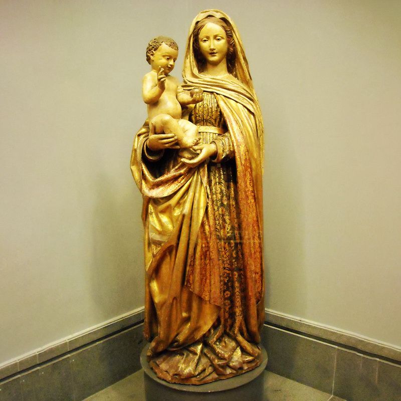 Custom Made Best Home Decoration Gift Polyresin Resin Mary Fibreglass Statues