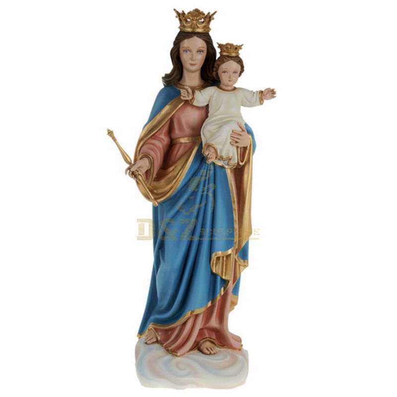 Polyresin Virgin Mary Religious Statues Wholesale