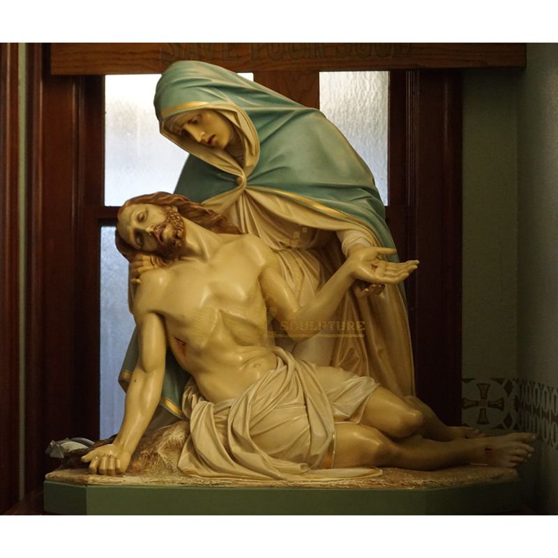 Resin Virgin Mary Religious Statue Figurine Catholic Souvenirs