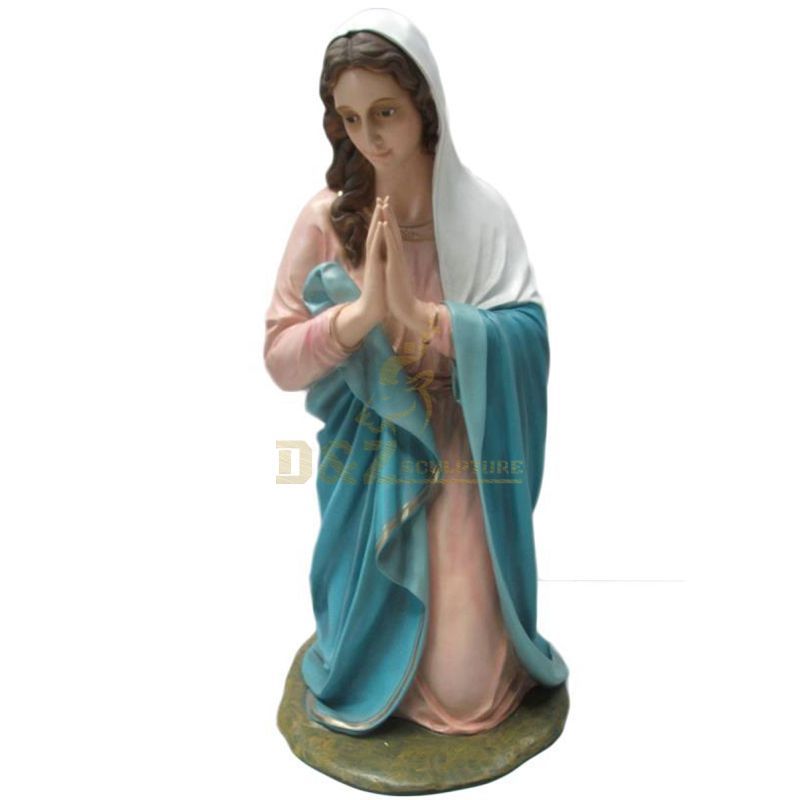 Handmade Virgin Mary Resin Sculpture Home Decoration