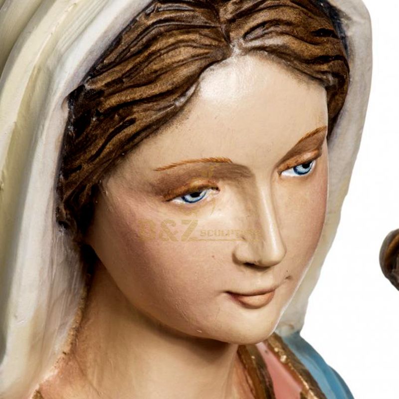 Virgin Mary Statues Mary 3D Model Big Resin Home Decoration