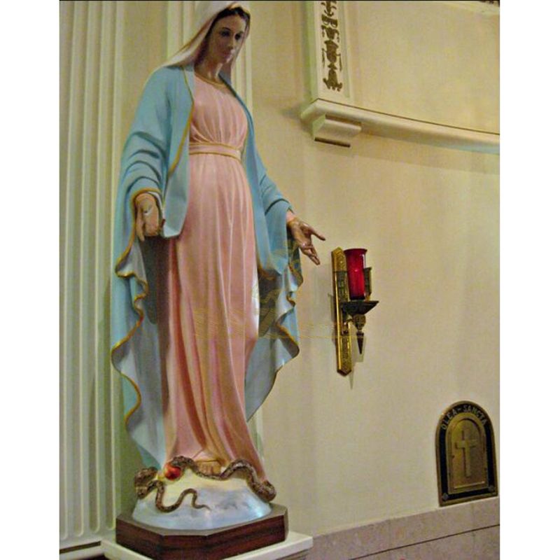High Quality Resin Religious Craft Home Decor Virgin Mary Statues