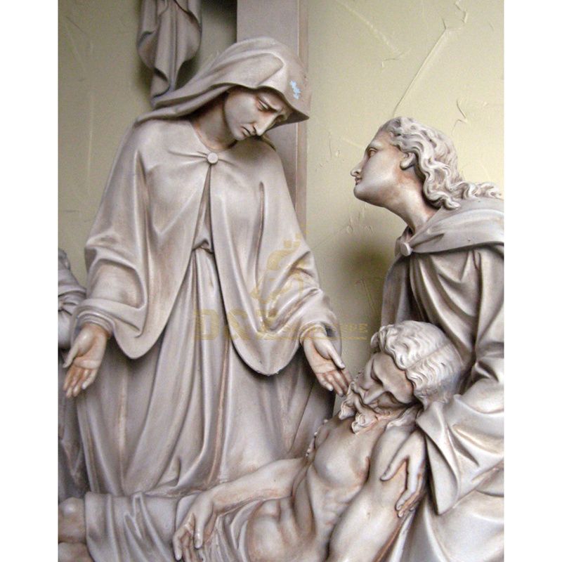 Wholesale Custom High Quality Catholic Mother Mary And Jesus Statue