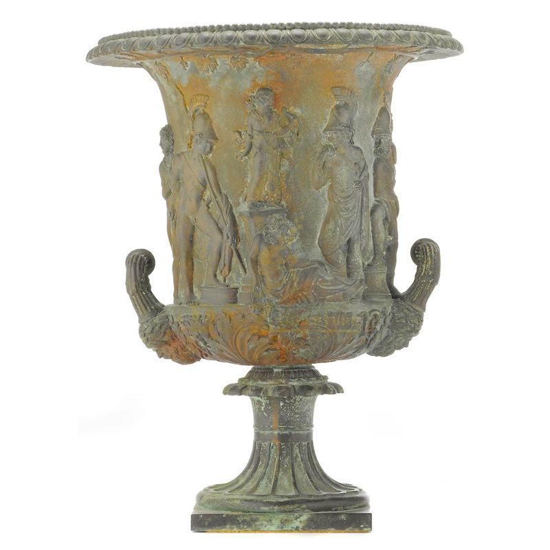 Decorative Exquite Garden Cast Antique Bronze Flower Pot