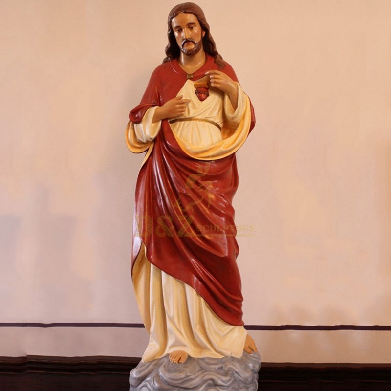 Hot Sale Personalized Handmade Resin Home Decoration Christ Resin Jesus Statue