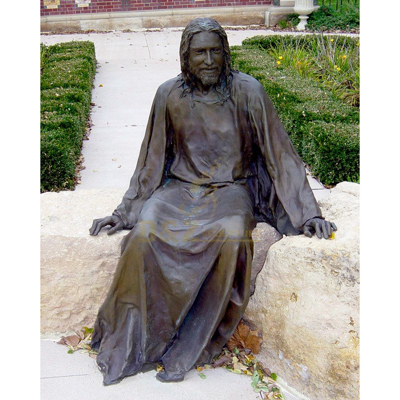 Classical Life Size Religious Bronze Jesus Statue For Church