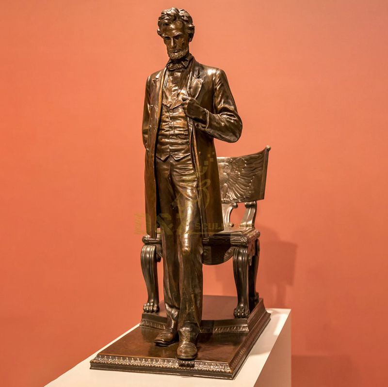 customized bronze memorial lincoln statue