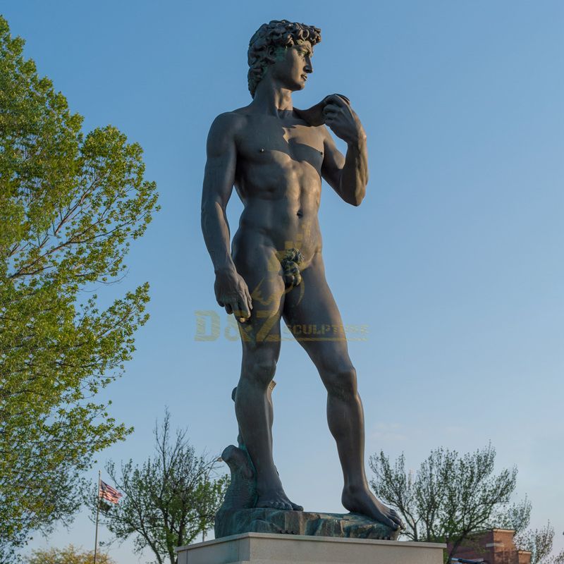 masterpiece of renaissance sculpture reproductions bronze statue of david