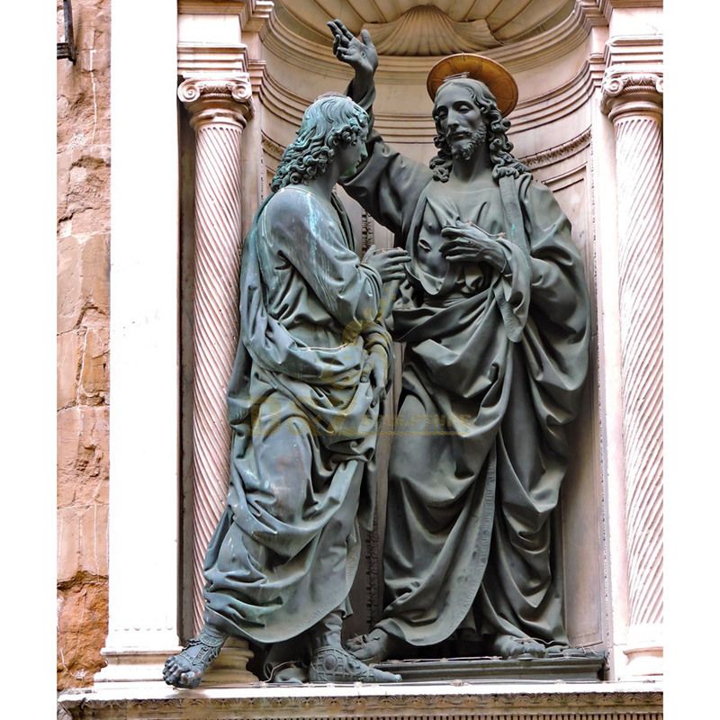 Bronze Catholic Religious Statues Jesus Teaching Religious Sculpture