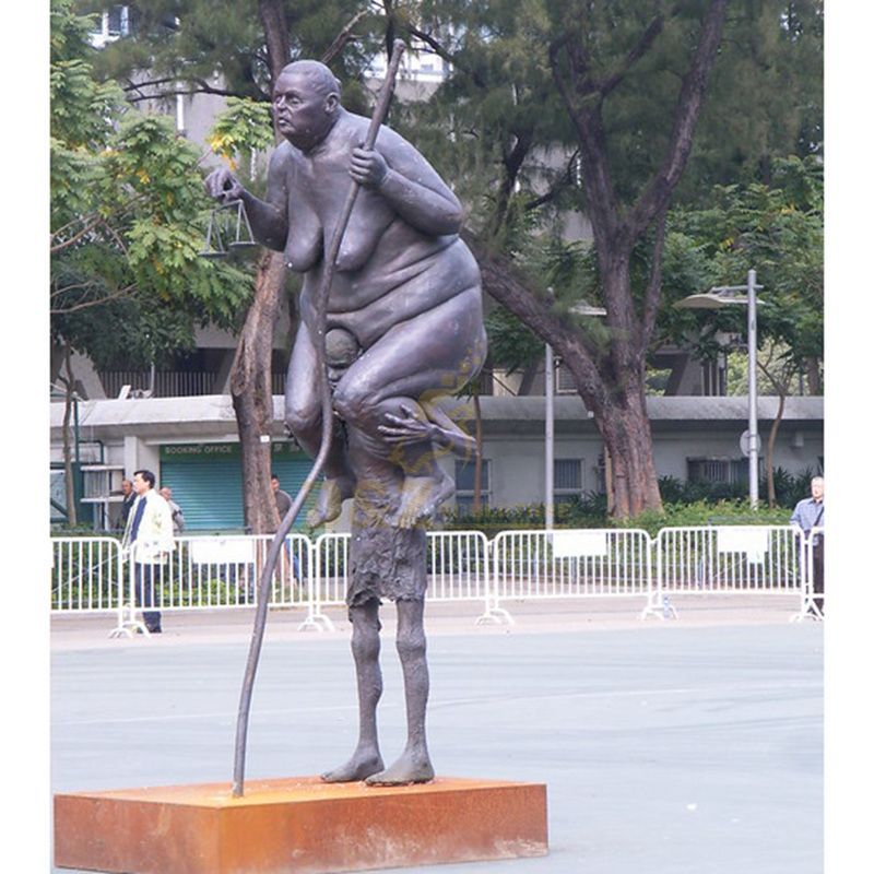 Park Public Sculpture Life Size Bronze Statue