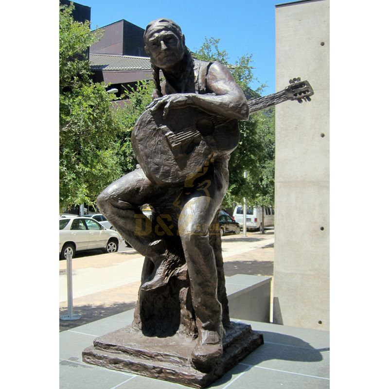 Outdoor Bronze Statue Bronze Playing The Cello Sitting Man Statue Bronze Performer Sculpture