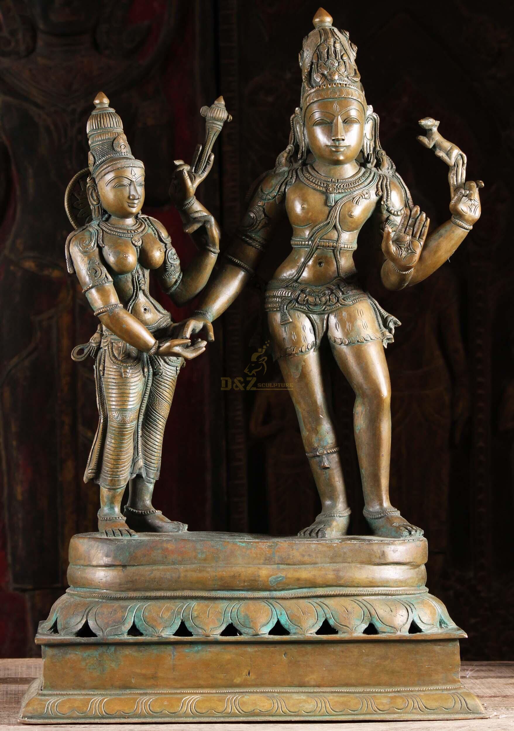 Casting Bronze Lord Shiva Statue