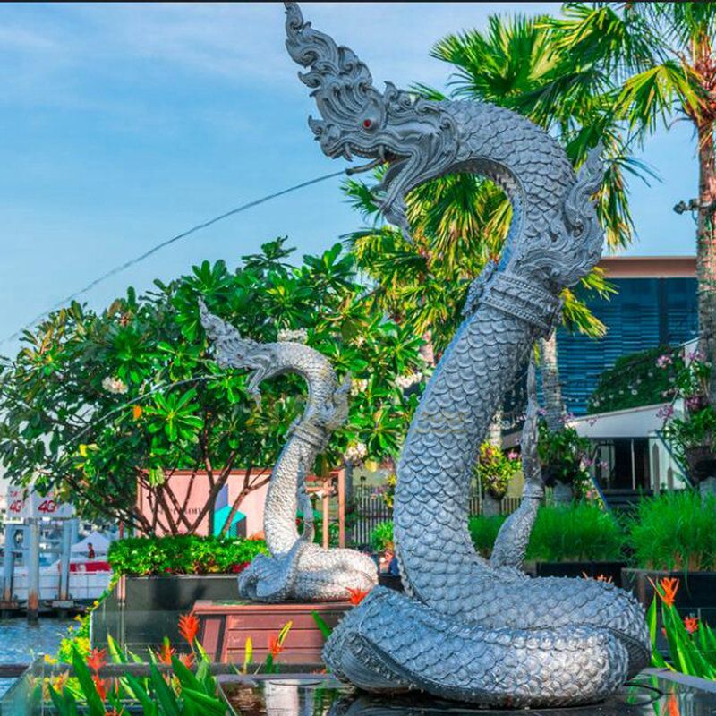Hot Sale Bronze Animal Dragon Statue Fountain
