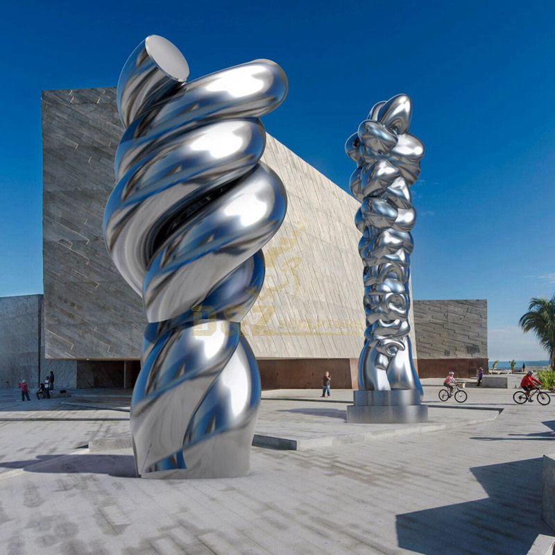Design by famous artist Ken Kelleher Directly Factory Custom Stainless Steel Outdoor Sculpture