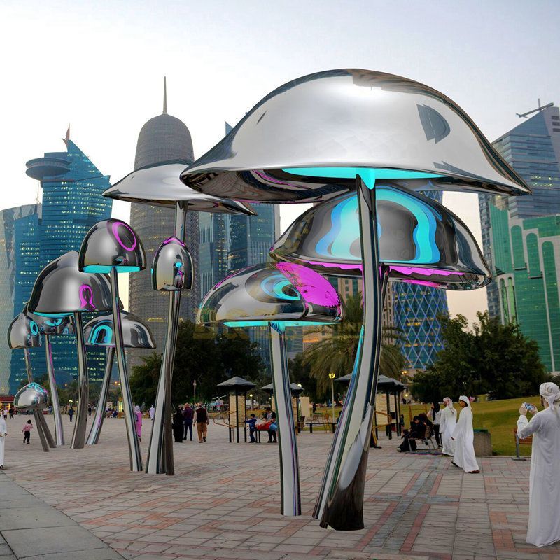Design by famous artist Ken Kelleher Stainless Steel Garden Metal Jellyfish Sculpture