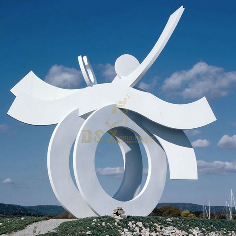 Stainless Steel Sculpture For Outdoor Landscape Decoration