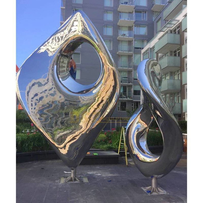 Large Park Decoration Stainless Steel Sculpture