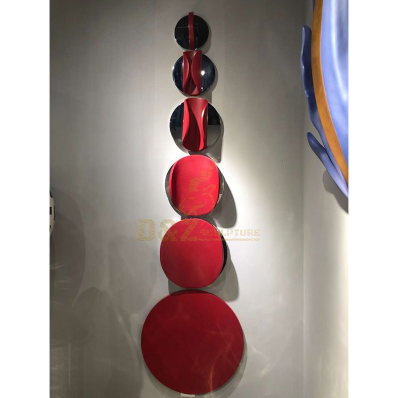 Good Quality Stainless Steel Plating Circle Wall Art Sculpture Good Quality Stainless Steel Plating Circle Wall Art Sculpture
