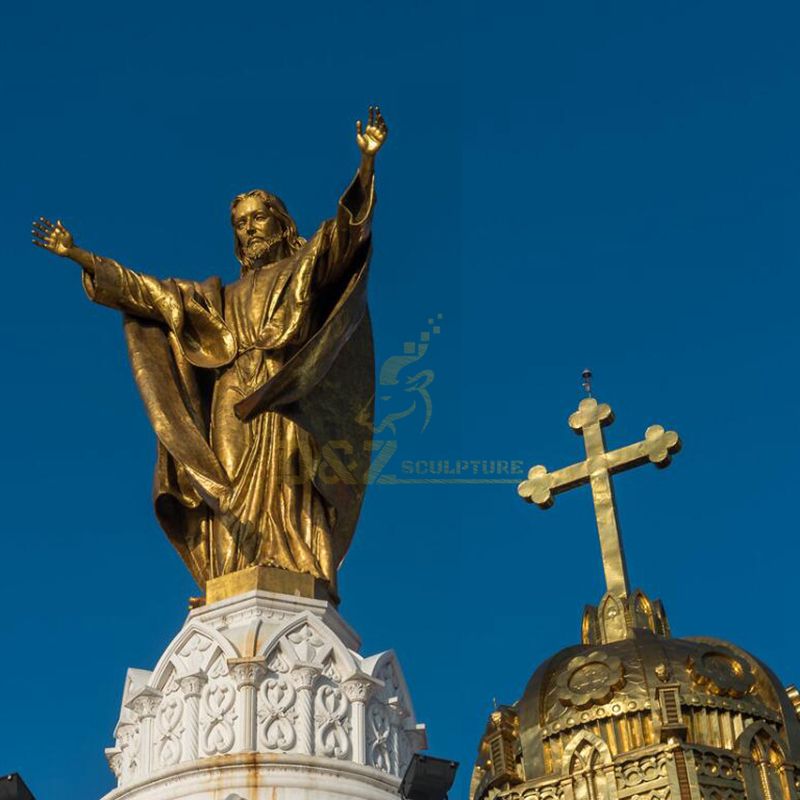 High Quality Bronze Jesus Statue Religious Casting Bronze Jesus For Sale