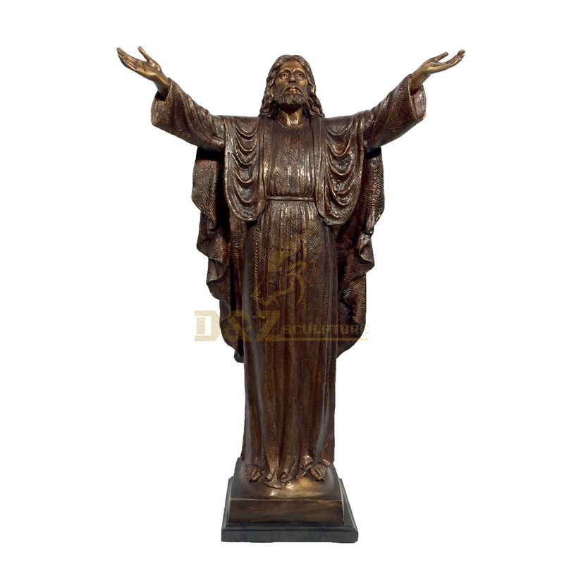 Life Size Religious Bronze Jesus Christ Statue For Church Decoration