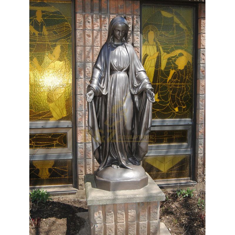 Cheap Factory Price Christianity Bronze Virgin Mary Statue