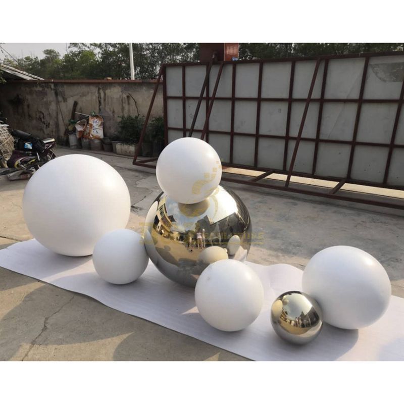 New design stainless steel sphere sculpture ball sculpture