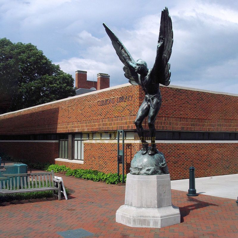 Garden Angel Statue Large Bronze Fountain