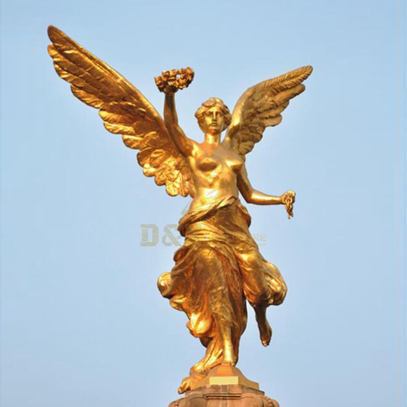 Art Bronze Famous Angel Religious Metal Sculpture