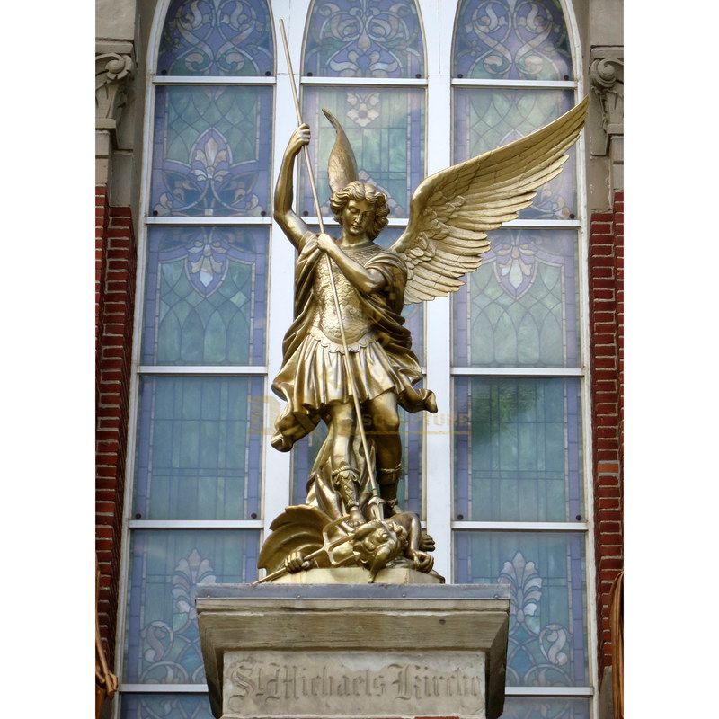 Bronze Metal Angel Sculpture Home Decor