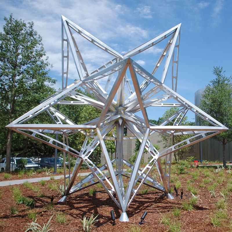 Large Stainless Steel Wire Sculpture