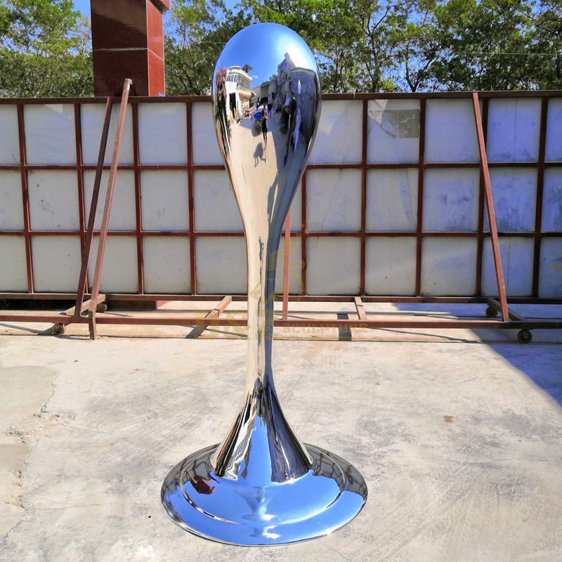 Wholesale Stainless Steel Metal Water Drop Sculpture