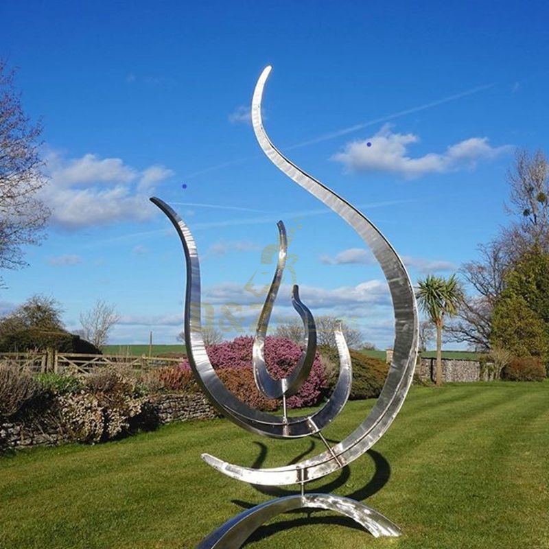 Stainless Steel Modern Metal Art Wire Sculptures