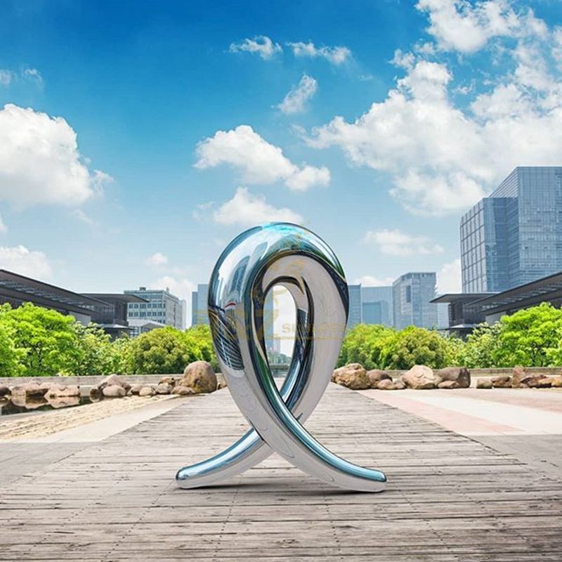 New Design Large Stainless Steel Outdoor Sculpture