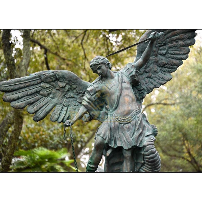 Garden Angel Statue Large Bronze Fountain