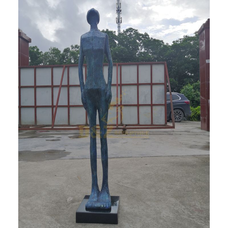 Famous Giacometti Bronze Sculpture Walking Man Bronze Statue
