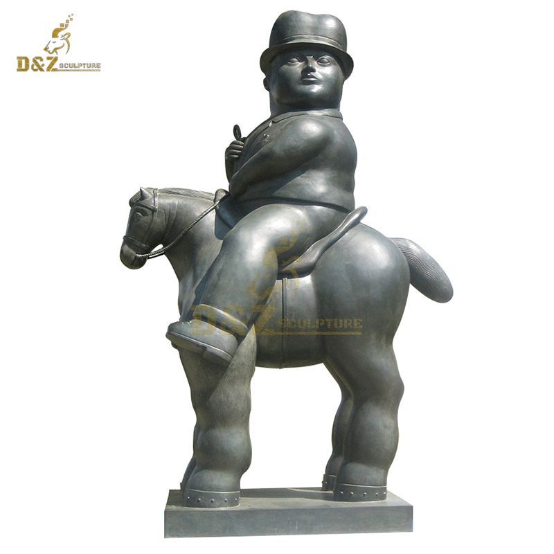 Famous Sculpture Metal Horse Fernando Botero Sculptures