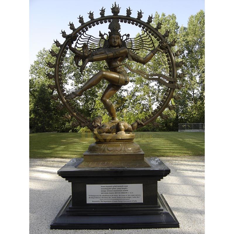 Professional Factory Provide The Statue Of Dancing India Nataraja Buddha Sculpture
