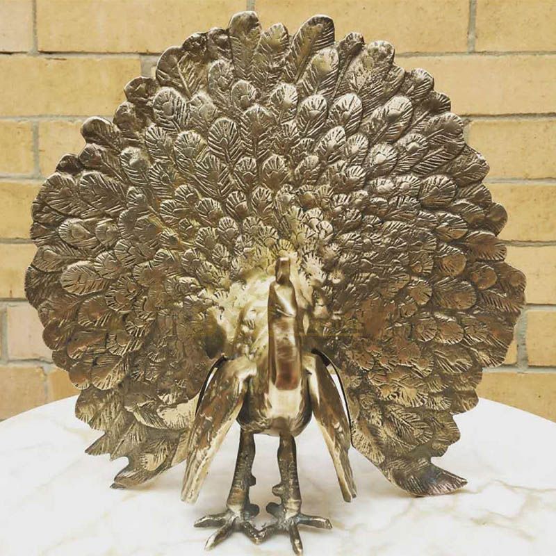 Modern Garden Animal Statue Phoenix Peacock Sculpture