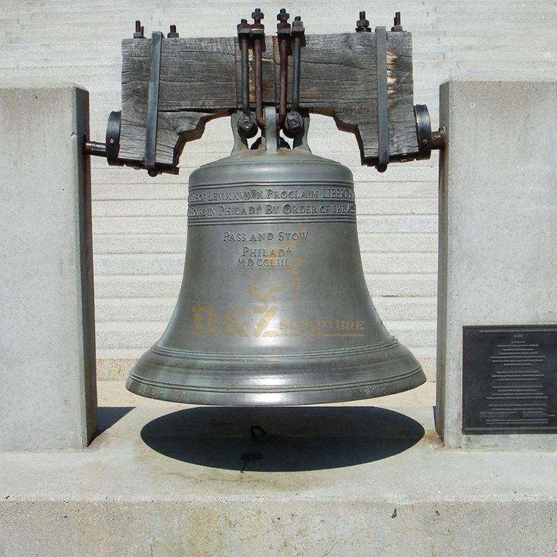 Handmade Large Life Size Bronze Church Bell