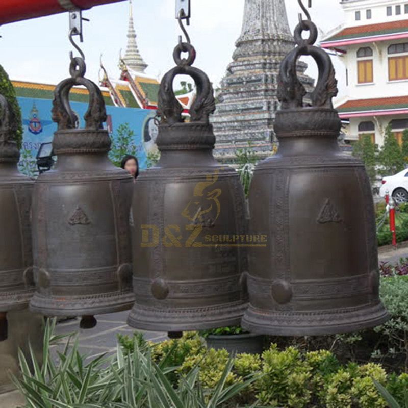 Outdoor Life Size Metal Church Bronze Large Bell