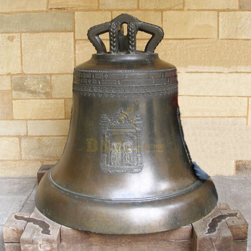 Outdoor Garden Decoration Metal Craft Bronze Large Temple Bell